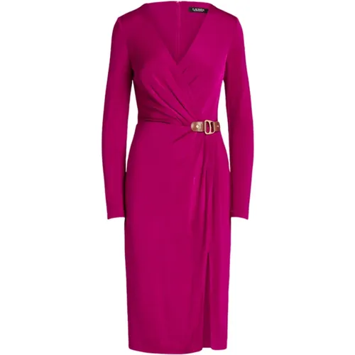 Fuchsia Dresses for Women , female, Sizes: 2XS - Ralph Lauren - Modalova