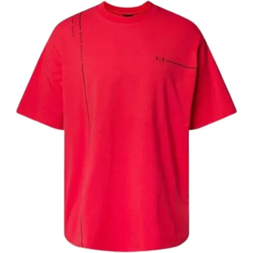 Basic T-Shirt , male, Sizes: S, L, M - Armani Exchange - Modalova