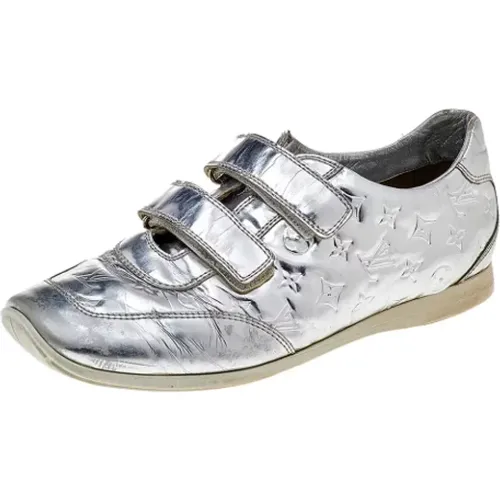 Pre-owned Leather sneakers , female, Sizes: 7 UK - Louis Vuitton Vintage - Modalova