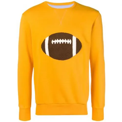 Abstrakter Fußball-Sweatshirt , Damen, Größe: M - Lc23 - Modalova