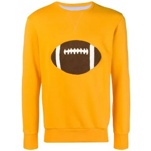 Abstrakter Fußball-Sweatshirt , Damen, Größe: L - LC23 - Modalova