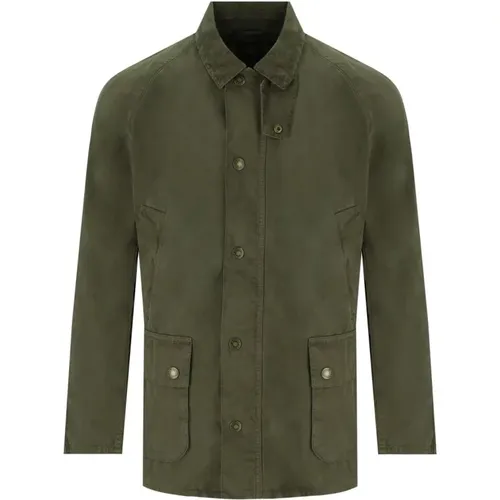 Ashby Casual Olive Jacket , male, Sizes: XL, S - Barbour - Modalova