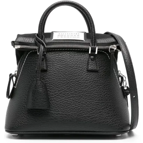 Classic Mini Leather Handbag , female, Sizes: ONE SIZE - Maison Margiela - Modalova