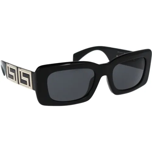 Iconic Sunglasses with Uniform Lenses , female, Sizes: 54 MM - Versace - Modalova