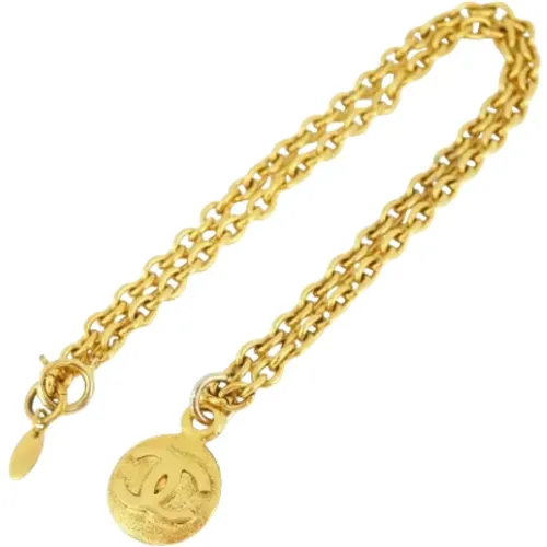 Pre-owned Metal chanel-jewelry , female, Sizes: ONE SIZE - Chanel Vintage - Modalova