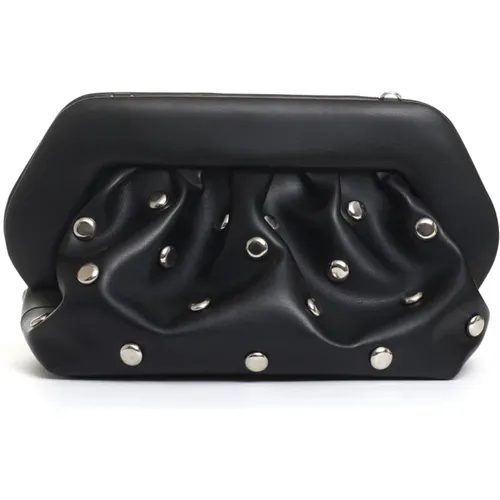 Studded Clutch , female, Sizes: ONE SIZE - THEMOIRè - Modalova