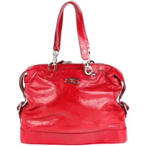 Pre-owned Leather Celine Shoulder Bag , female, Sizes: ONE SIZE - Celine Vintage - Modalova
