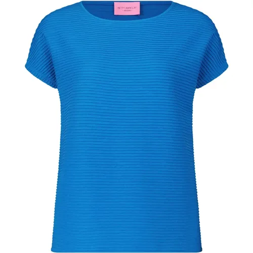 Geripptes Casual-Shirt mit Überschnittenen Ärmeln , Damen, Größe: S - Betty Barclay - Modalova