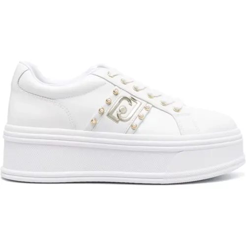 Selma 04 Weiße Sneakers , Damen, Größe: 37 EU - Liu Jo - Modalova