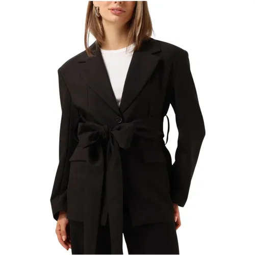 Eleganter Schwarzer Blazer , Damen, Größe: S - Notre-v - Modalova