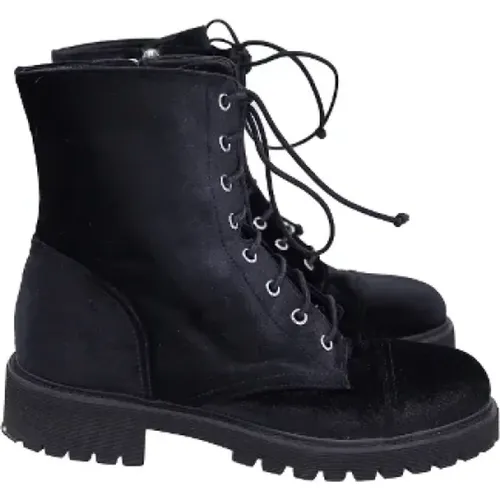 Pre-owned Velvet boots , female, Sizes: 9 UK - Giuseppe Zanotti Pre-owned - Modalova