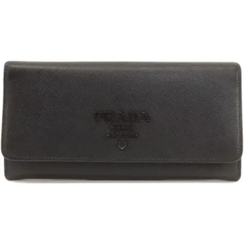 Pre-owned Leather wallets , female, Sizes: ONE SIZE - Prada Vintage - Modalova