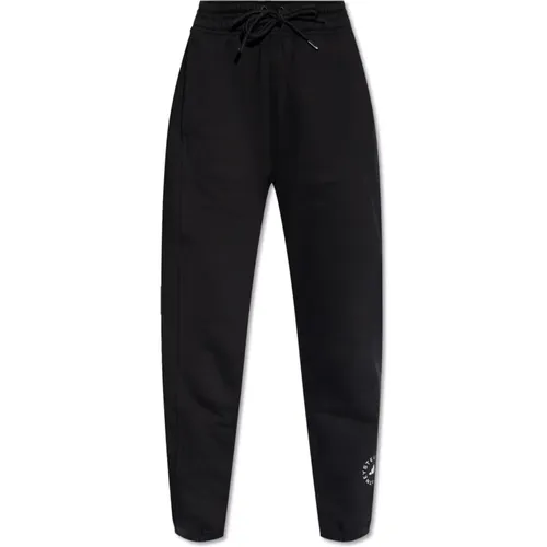 Sweatpants mit Logo , Damen, Größe: L - adidas by stella mccartney - Modalova