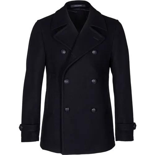 Men's Peacoat. , male, Sizes: S - Tagliatore - Modalova