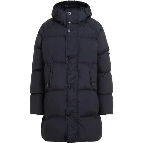 Black Jacket Aw24 Men's Fashion , male, Sizes: S - Stone Island - Modalova