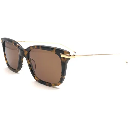 Brown Sunglasses Ss24 Stylish Mens Accessories , male, Sizes: 49 MM - Thom Browne - Modalova