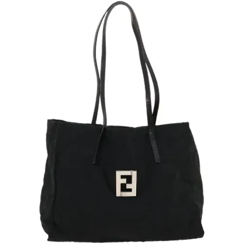 Pre-owned Canvas fendi-bags , female, Sizes: ONE SIZE - Fendi Vintage - Modalova