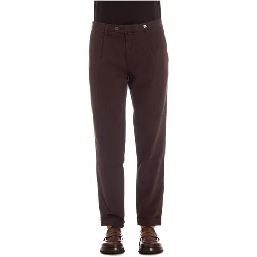 Chino Trousers Zip Button , male, Sizes: 2XL, M, XL - Myths - Modalova