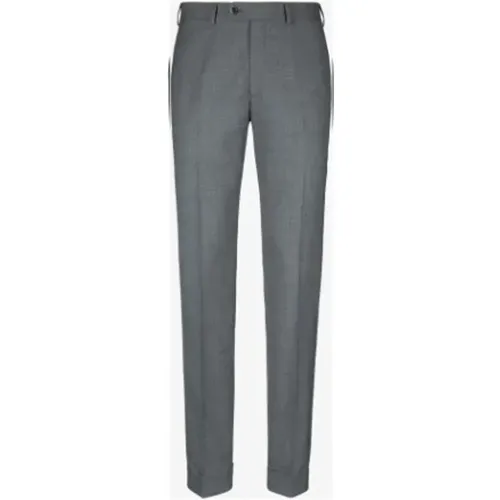 Tasmania Slim Fit Wool Chinos , male, Sizes: 4XL, 2XL, L, M - Emporio Armani - Modalova