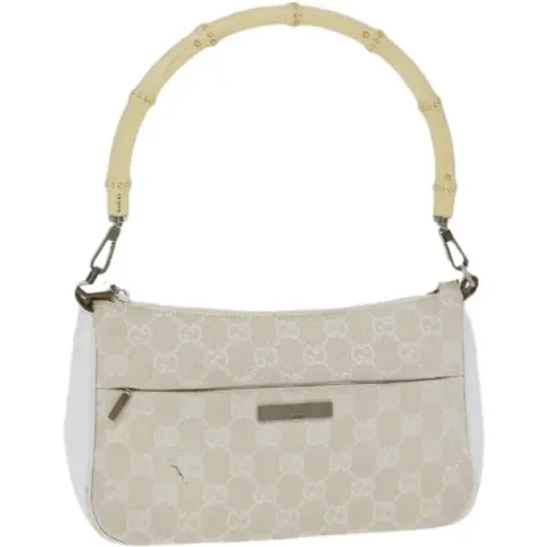 Pre-owned Canvas handbags , female, Sizes: ONE SIZE - Gucci Vintage - Modalova