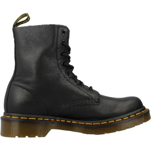 Classic Lace-up Boots in Virginia Leather , female, Sizes: 3 UK - Dr. Martens - Modalova