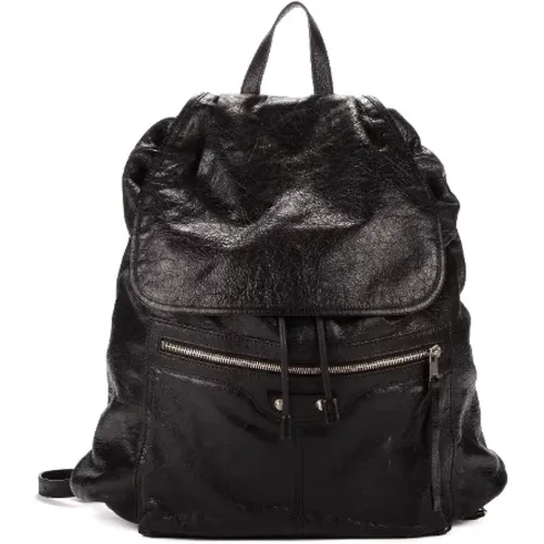 Pre-owned Leather backpacks , female, Sizes: ONE SIZE - Balenciaga Vintage - Modalova