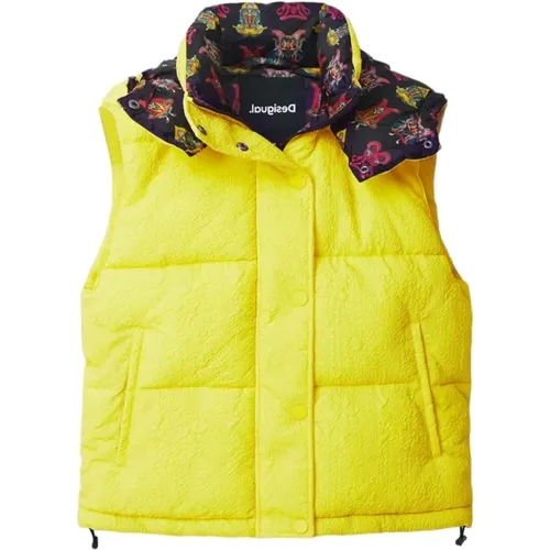 Stilvolle Ärmellose Jacke Desigual - Desigual - Modalova