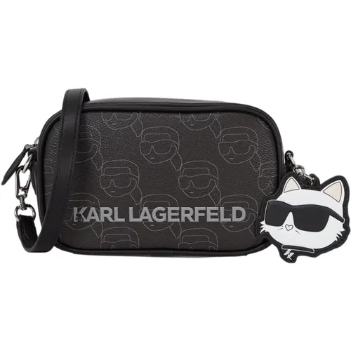 Taschen ikon mono cc Kameratasche a1w30135 nft aop - Karl Lagerfeld - Modalova