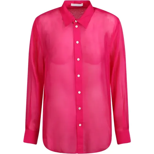 Silk shirt , female, Sizes: S, M - Helmut Lang - Modalova