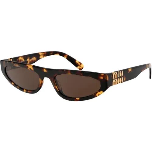 Stylish Sunglasses with 0MU 07Zs , female, Sizes: 56 MM - Miu Miu - Modalova