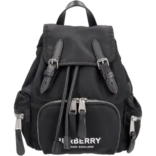 Pre-owned Nylon backpacks , female, Sizes: ONE SIZE - Burberry Vintage - Modalova