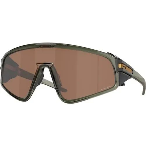 Prizm Tungsten Latch Panel Sunglasses , unisex, Sizes: ONE SIZE - Oakley - Modalova