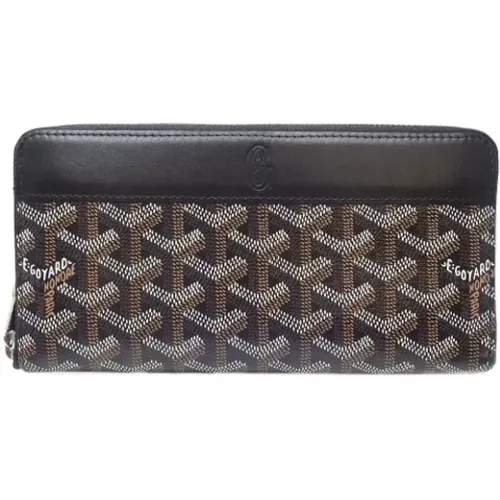 Pre-owned Leather wallets , female, Sizes: ONE SIZE - Goyard Vintage - Modalova