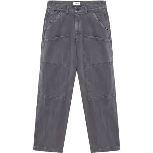 Super Knee Denim Jeans Grau , Herren, Größe: W29 - Amish - Modalova