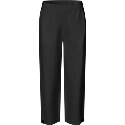 Elastic Waist Wide Leg Trousers , female, Sizes: S, XL, 2XL, M, L - Masai - Modalova