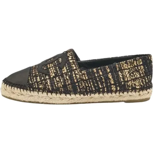 Pre-owned Canvas espadrilles , female, Sizes: 5 UK - Chanel Vintage - Modalova