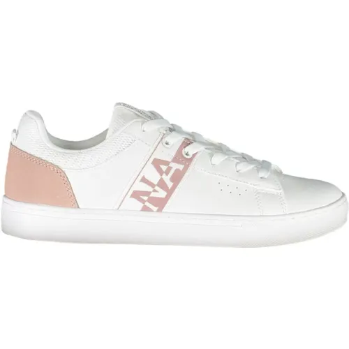 Sporty Lace-Up Shoes Contrast Logo , female, Sizes: 7 UK, 4 UK, 8 UK, 5 UK, 6 UK, 3 UK - Napapijri - Modalova