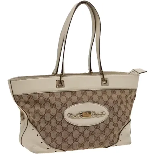 Pre-owned Canvas gucci-bags , female, Sizes: ONE SIZE - Gucci Vintage - Modalova