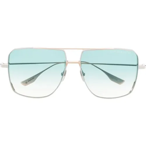 Stylish Silver Sunglasses , unisex, Sizes: 63 MM - Dita - Modalova
