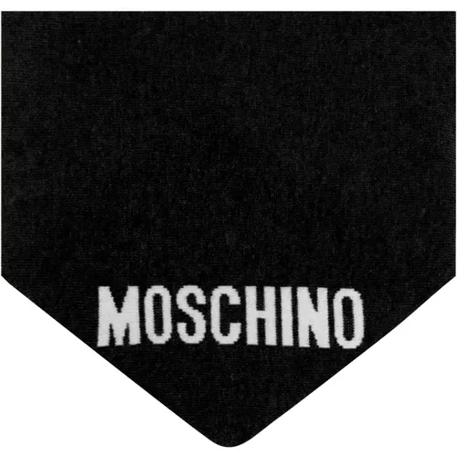 Schal mit Logo , unisex, Größe: ONE Size - Moschino - Modalova