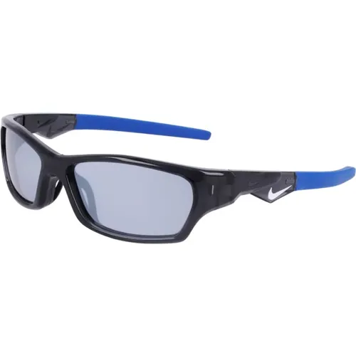 Jolt Dz7378 Sunglasses Anthracite/Silver Flash , unisex, Sizes: 57 MM - Nike - Modalova