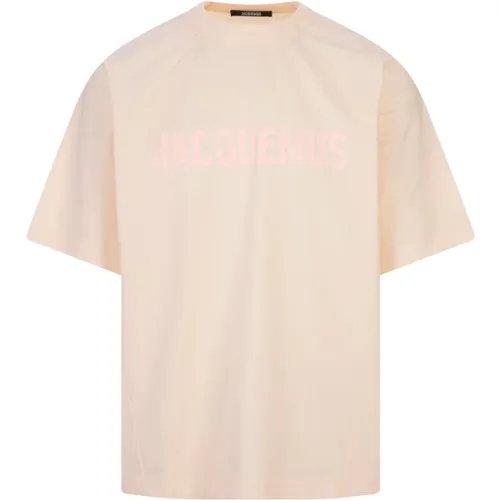 Lässiges Baumwoll-T-Shirt , Herren, Größe: M - Jacquemus - Modalova