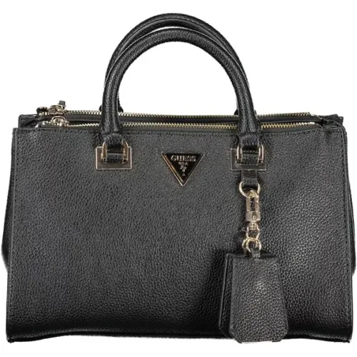 Schwarze Polyethylen-Handtasche - Guess - Modalova