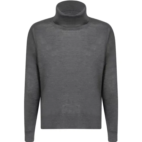 Grauer Pullover Damenmode , Damen, Größe: L - Blanca Vita - Modalova