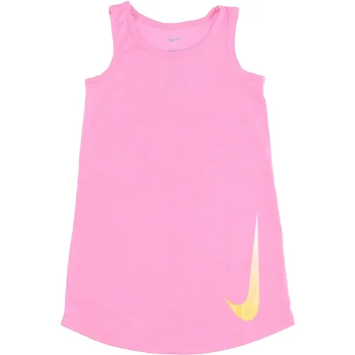 Poly Jersey Tank Kleid in Pink Nike - Nike - Modalova