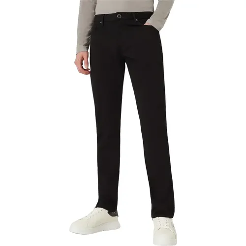 Slim-fit Trousers , male, Sizes: W32, W29, W34, W30, W31 - Emporio Armani - Modalova