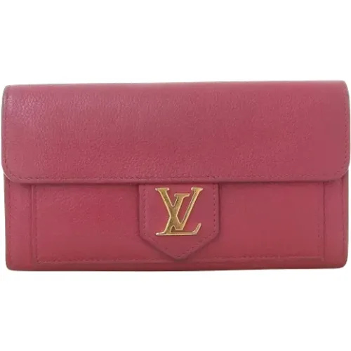 Pre-owned Leather wallets , female, Sizes: ONE SIZE - Louis Vuitton Vintage - Modalova