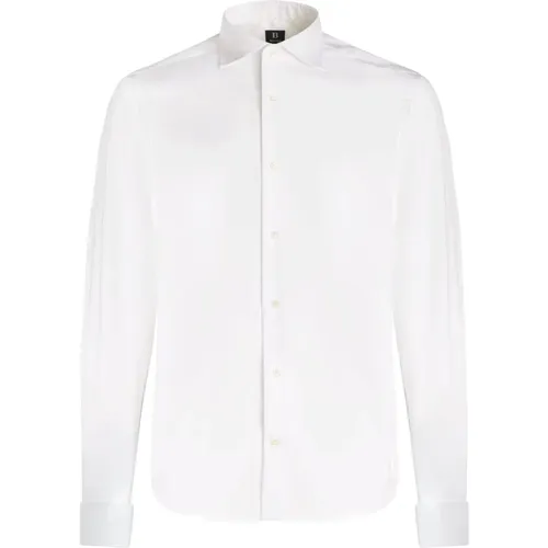 Formal Shirts,Slim Fit Pinpoint Baumwollhemd - Boggi Milano - Modalova