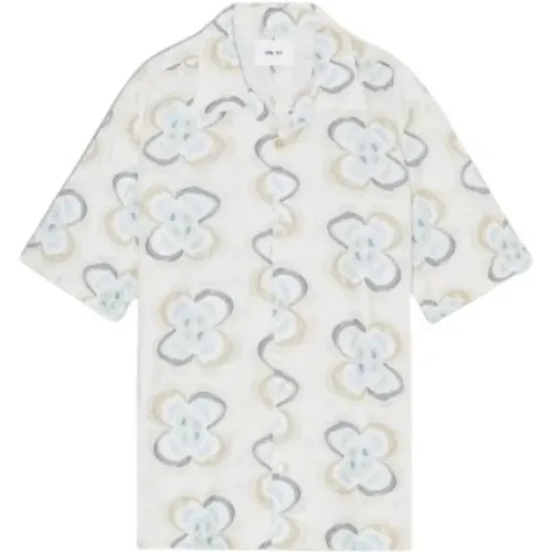 Short Sleeve Hawaiian Style Shirt , male, Sizes: S, L, XL, 2XL, M - Nn07 - Modalova