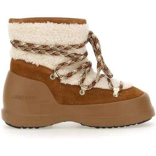 Winter Boots , female, Sizes: 3 UK, 8 UK, 4 UK, 6 UK, 7 UK, 5 UK - moon boot - Modalova